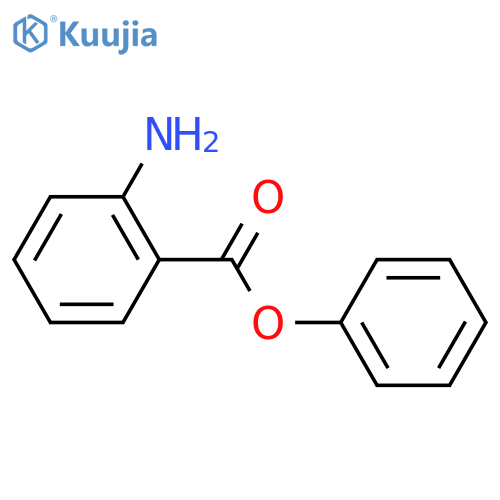 Phenyl anthranilate structure