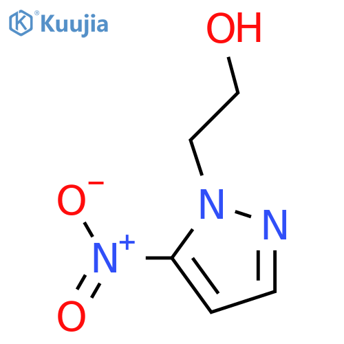 2-(5-nitro-1H-pyrazol-1-yl)ethan-1-ol structure