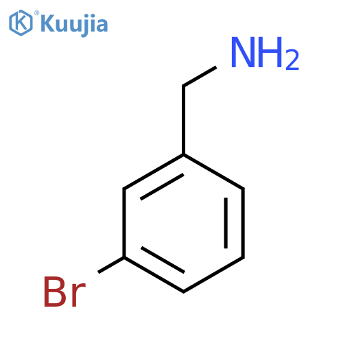 (3-bromophenyl)methanamine structure