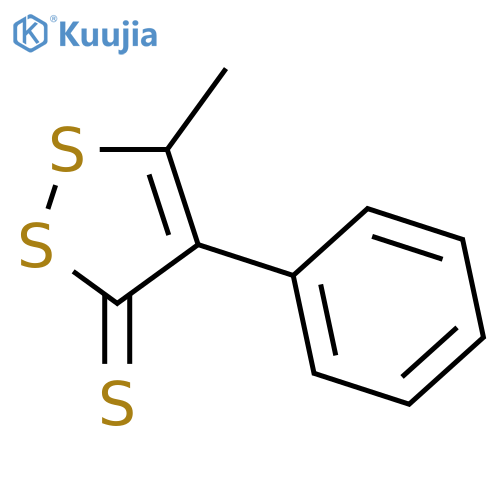 3H-1,2-Dithiole-3-thione,4-methyl-5-phenyl- structure