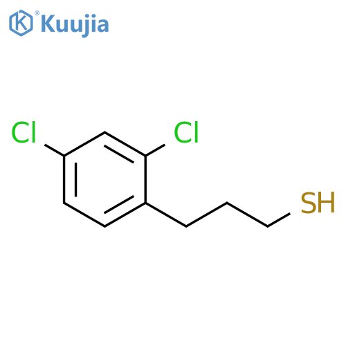 3-(2,4-dichlorophenyl)propane-1-thiol structure