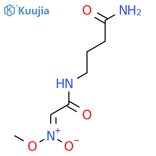 Butanamide,4-[[2-(methyl-aci-nitro)acetyl]amino]- structure