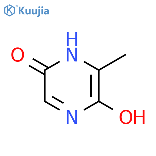2(1H)-Pyrazinone,5-hydroxy-3-methyl- (9CI) structure