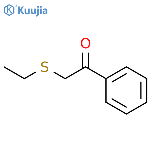 2-(Ethylthio)-1-phenylethan-1-one structure