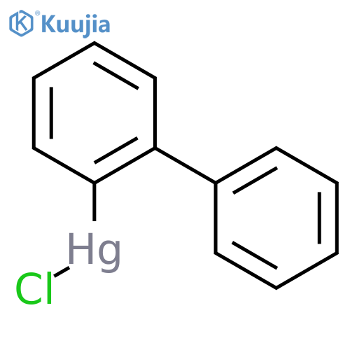 Mercury, [1,1'-biphenyl]-2-ylchloro- structure