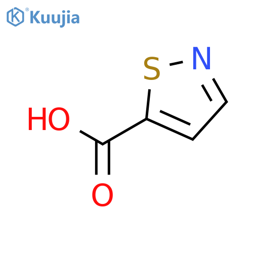 1,2-thiazole-5-carboxylic acid structure