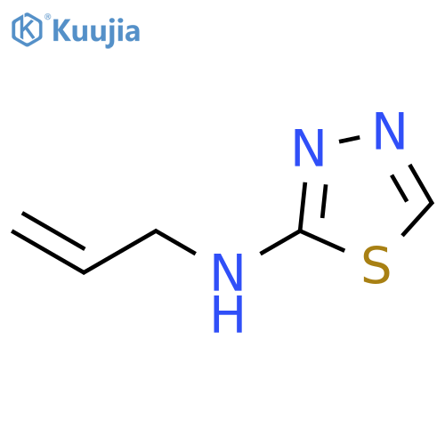 1,3,4-Thiadiazol-2-amine, N-2-propen-1-yl- structure