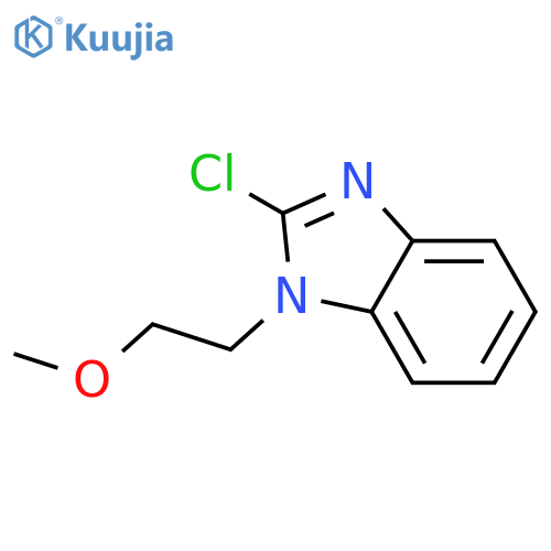 2-chloro-1-(2-methoxyethyl)-1H-benzo[d]imidazole structure