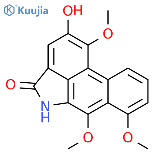 Dibenz[cd,f]indol-4(5H)-one,2-hydroxy-1,6,7-trimethoxy- structure