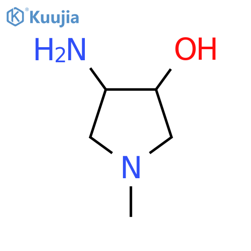 4-amino-1-methylpyrrolidin-3-ol structure