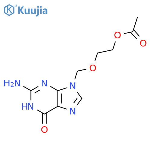 Acyclovir Acetate structure