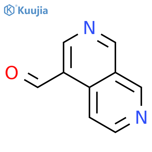 2,7-Naphthyridine-4-carbaldehyde structure