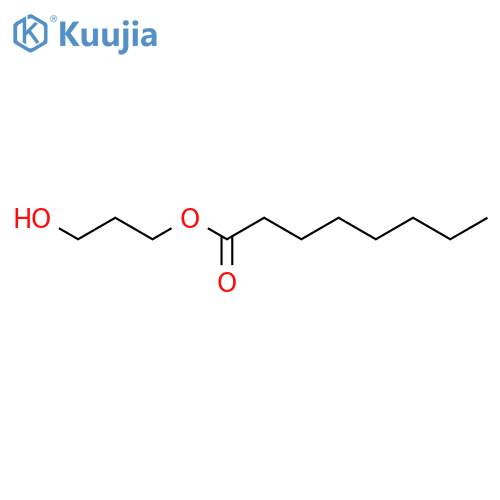 Octanoic acid, 3-hydroxypropyl ester structure