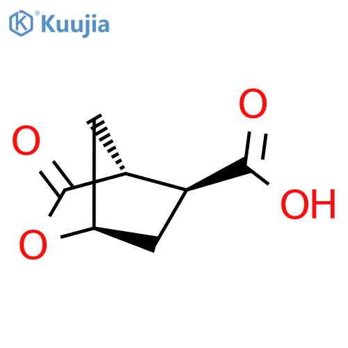 (1R,4R,5S)-3-oxo-2-Oxabicyclo2.2.1heptane-5-carboxylic Acid structure