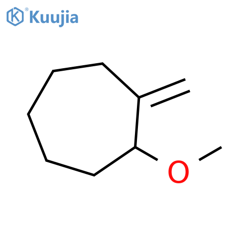 Cycloheptane, 1-methoxy-2-methylene- structure