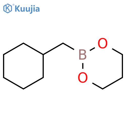 1,3,2-Dioxaborinane, 2-(cyclohexylmethyl)- structure