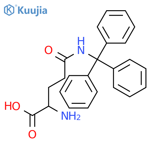 H-Gln(Trt)-OH structure