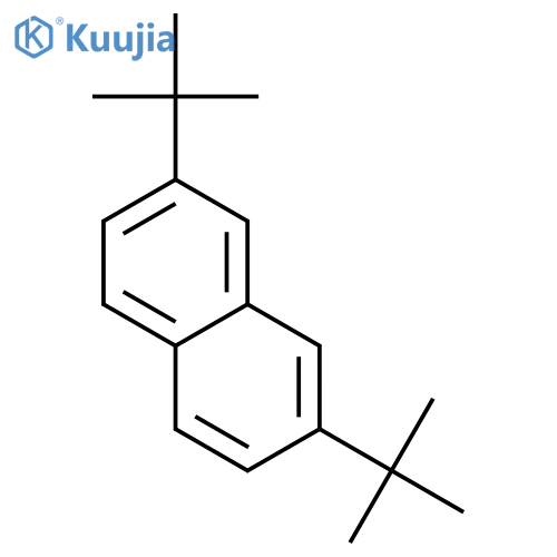 2,7-Di-tert-butylnaphthalene structure