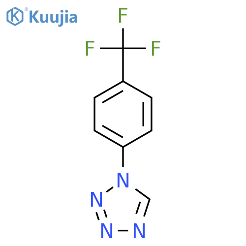1-(4-(Trifluoromethyl)phenyl)-1H-tetrazole structure