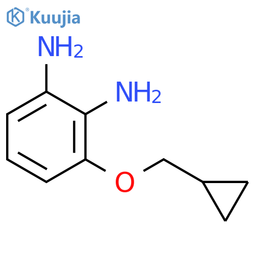 3-(cyclopropylmethoxy)-1,2-benzenediamine structure