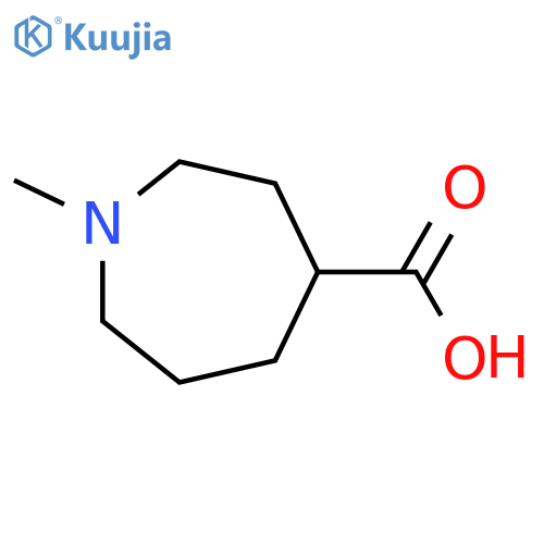 1-Methylazepane-4-carboxylic acid structure
