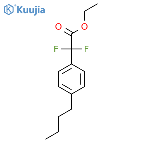 Ethyl (4-Butylphenyl)difluoroacetate structure