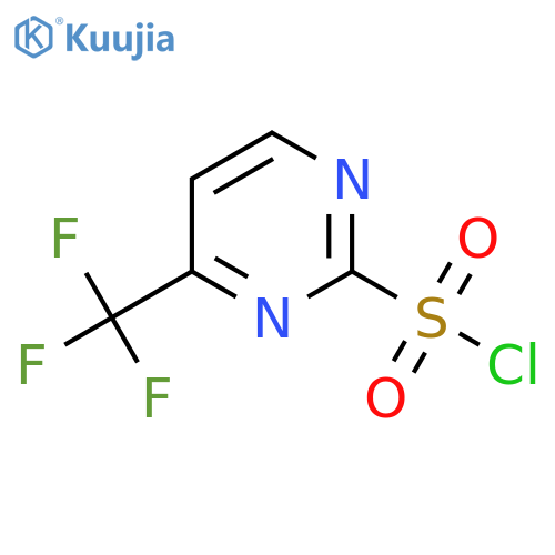 4-(Trifluoromethyl)pyrimidine-2-sulfonyl chloride structure
