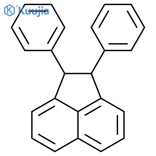 Acenaphthylene, 1,2-dihydro-1,2-diphenyl- structure