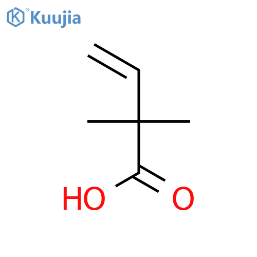 2,2-Dimethyl-3-butenoic Acid structure