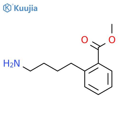 methyl 2-(4-aminobutyl)benzoate structure
