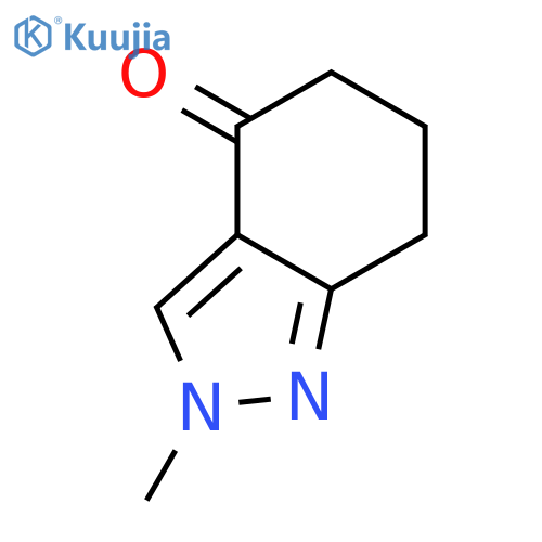 2-Methyl-6,7-dihydro-2H-indazol-4(5H)-one structure