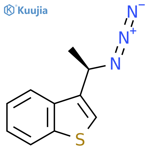 3-(1R)-1-azidoethyl-1-benzothiophene structure