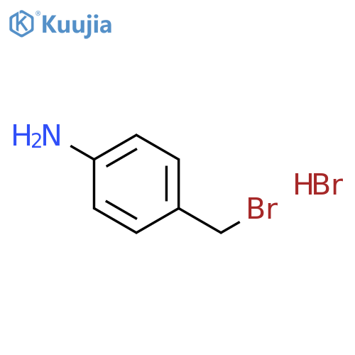 4-(Bromomethyl)aniline Hydrobromide structure