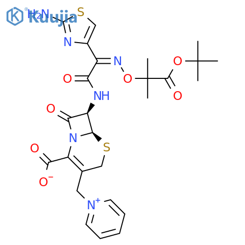 Ceftazidime t-Butyl Ester structure