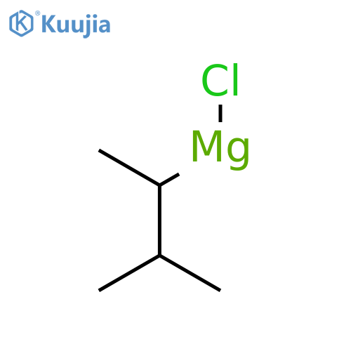 Magnesium, chloro(1,2-dimethylpropyl)- structure