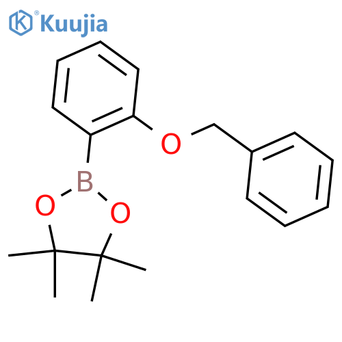2-Benzyloxyphenylboronic Acid Pinacol Ester structure