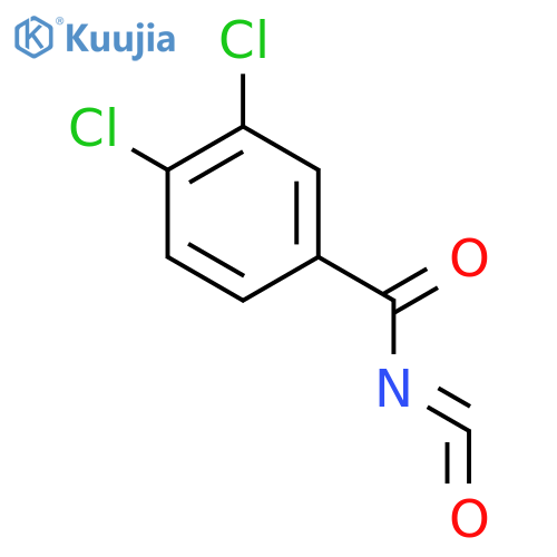 Benzoyl isocyanate, 3,4-dichloro- structure