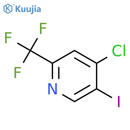 4-chloro-5-iodo-2-(trifluoromethyl)pyridine structure