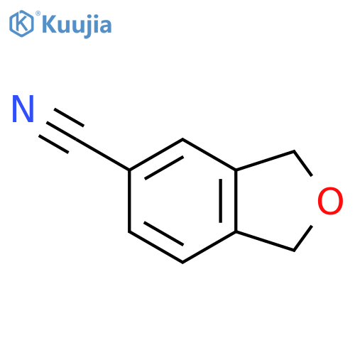 1,3-Dihydroisobenzofuran-5-carbonitrile structure