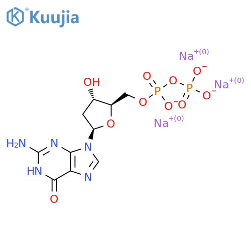 2'-Deoxyguanosine-5'-diphosphate Trisodium Salt structure