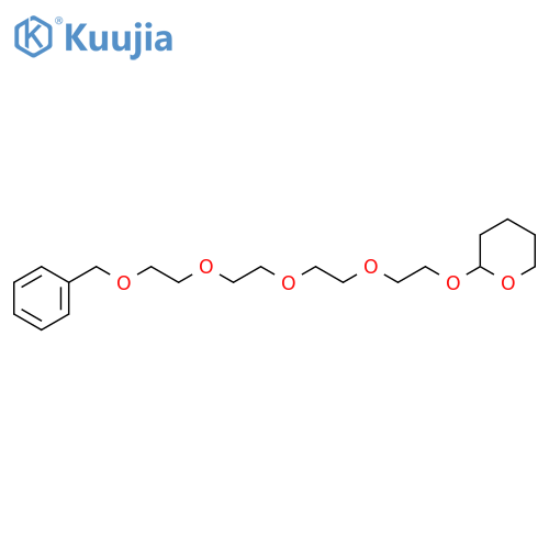 Benzyl-PEG4-THP structure