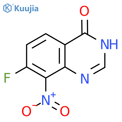 7-Fluoro-8-nitroquinazolin-4(3H)-one structure