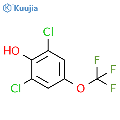 Phenol, 2,6-dichloro-4-(trifluoromethoxy)- structure