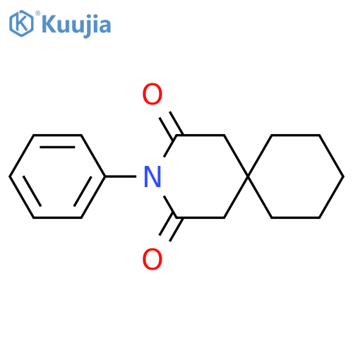 3-Azaspiro[5.5]undecane-2,4-dione,3-phenyl- structure