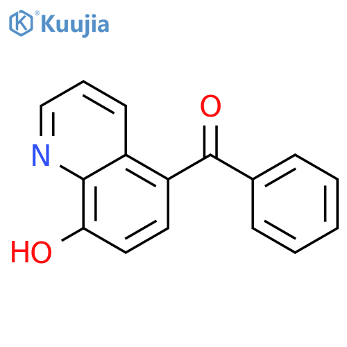 5-benzoylquinolin-8-ol structure