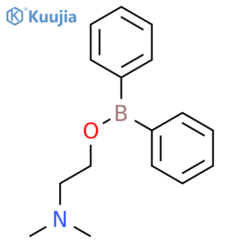 Borinic acid,B,B-diphenyl-, 2-(dimethylamino)ethyl ester structure