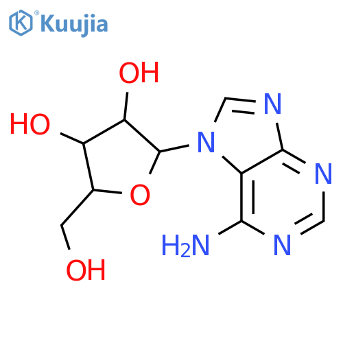 7H-Purin-6-amine,7-a-D-arabinofuranosyl- structure