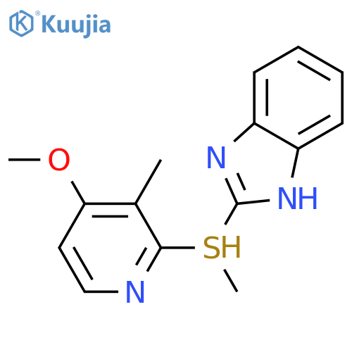 4-Desmethoxypropoxyl-4-methoxy S-Deoxo Rabeprazole structure