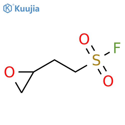 2-(oxiran-2-yl)ethane-1-sulfonyl fluoride structure