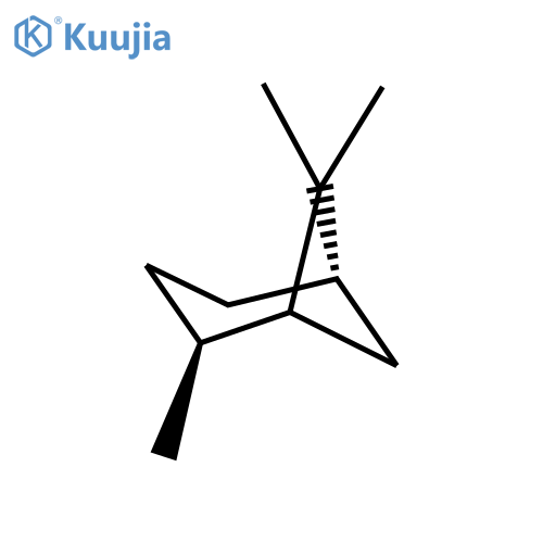 Bicyclo[3.1.1]heptane,2,6,6-trimethyl-, (1S,2S,5S)- structure